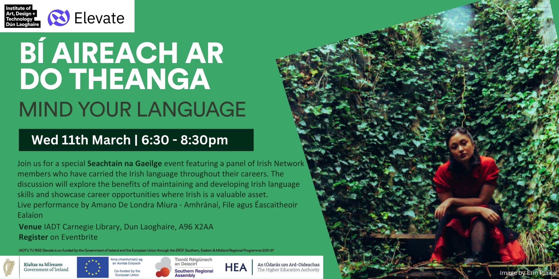 A special Seachtain na Gaeilge panel discussion
